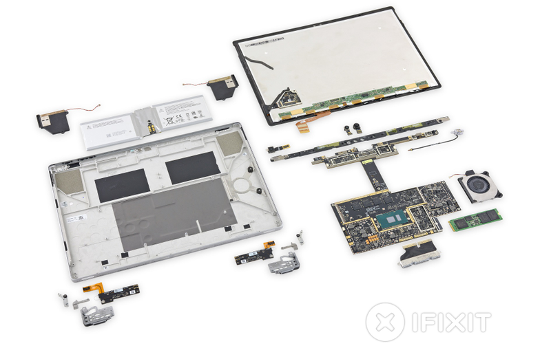 Illustration for article titled El Surface Book se deja ver por dentro, y es casi imposible de reparar